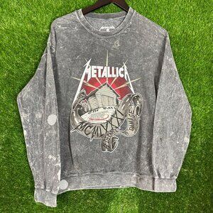 Metallica Crewneck Sweater size Small